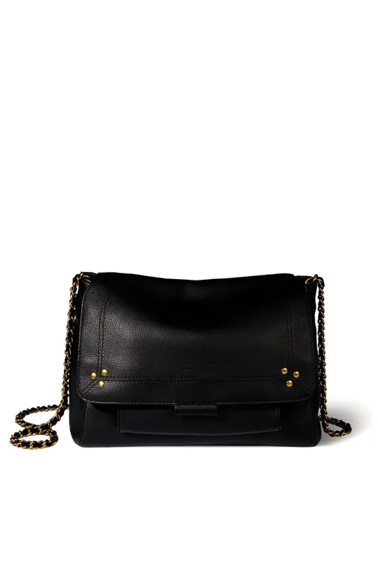 Lulu M Bag | Noir Brass - Jerome Dreyfuss