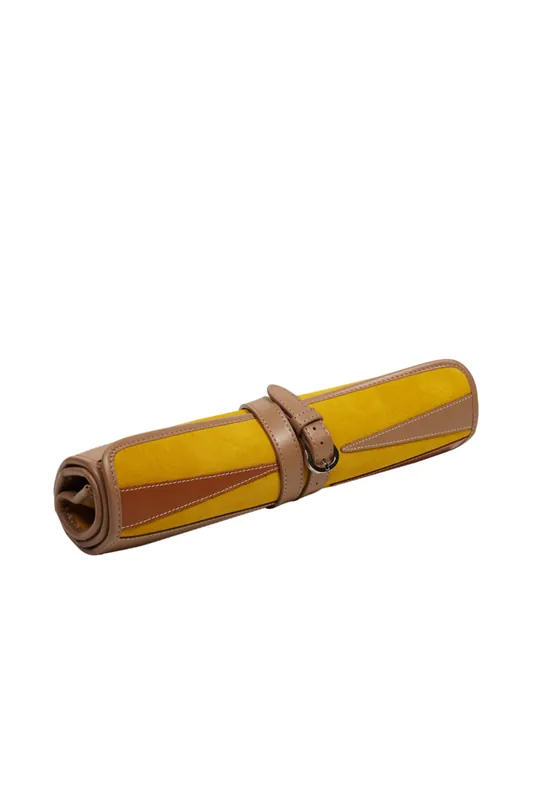 Victor Travel Backgammon | Mustard - Hector Saxe