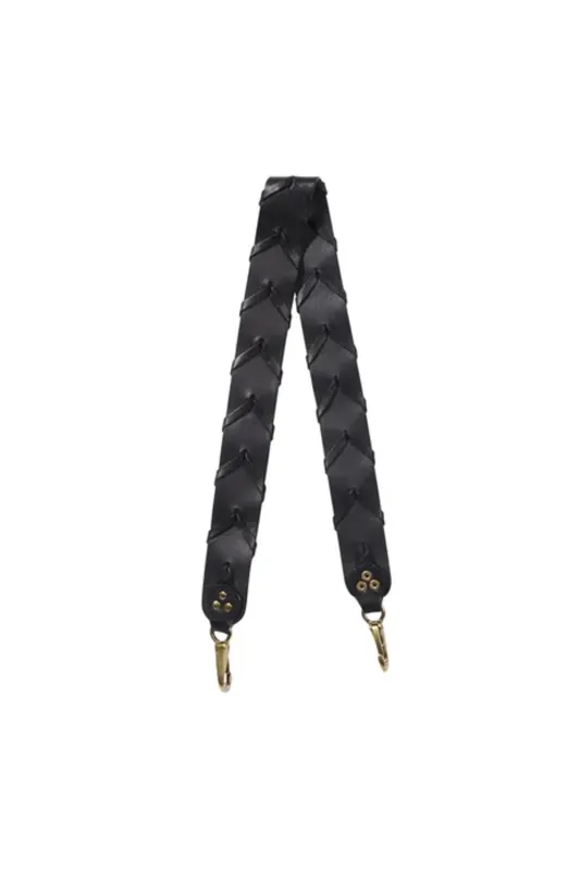 Anse Tressee Strap | Noir Brass - Jerome Dreyfuss