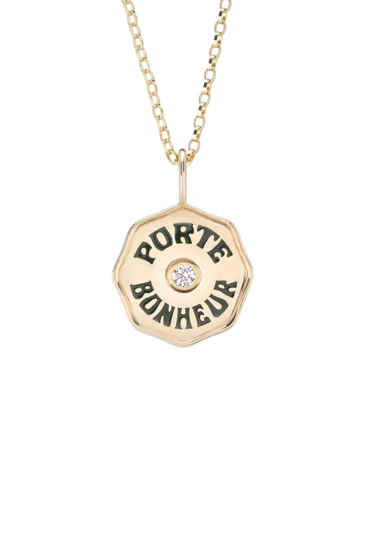 Mini Porte Bonheur | White Diamond - Marlo Laz