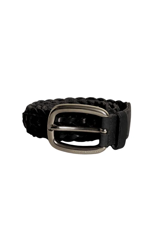 Houston Belt | Black - Golden Goose