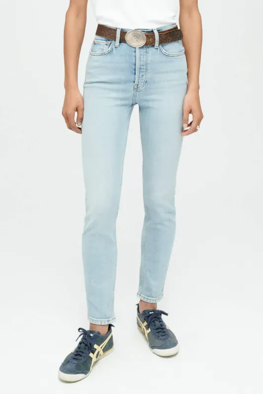 90s High Rise Ankle Crop | Mid 90s - Re/Done