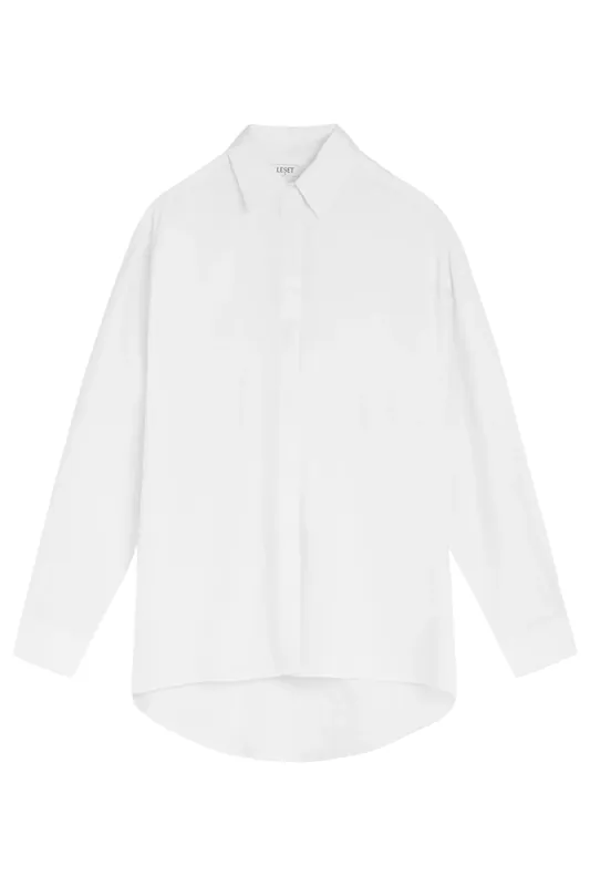 Yoko Oversized Button Down II | White - LESET