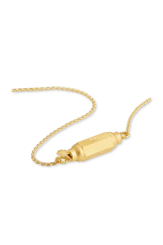Micro Coco Diamonds Locket Necklace | 50cm - Marie Lichtenberg