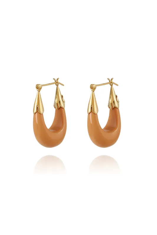 Ecume Earrings | Ochre - Gas Bijoux