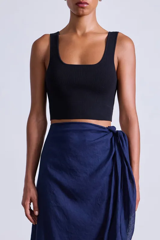 Ilia Crop Top | Black - Apiece Apart