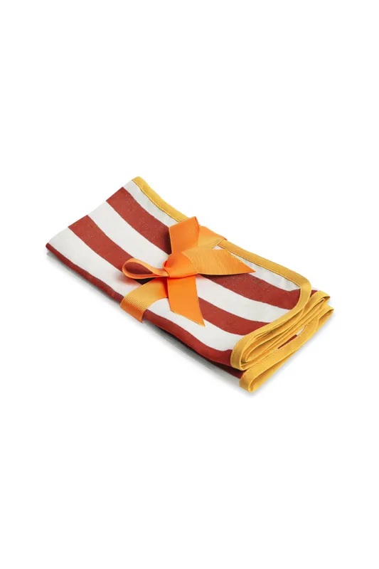 Large Napkins Set of 2 | Riviera Mattone - La DoubleJ