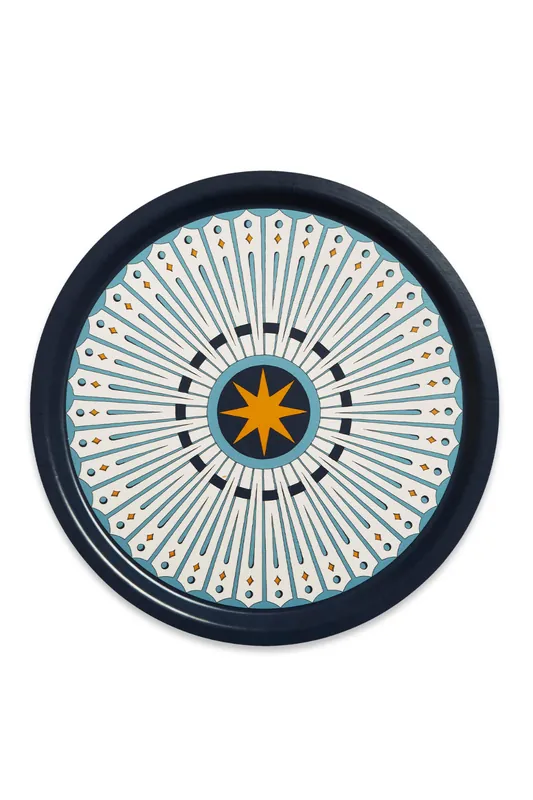 Round Printed Tray | Feria - La DoubleJ