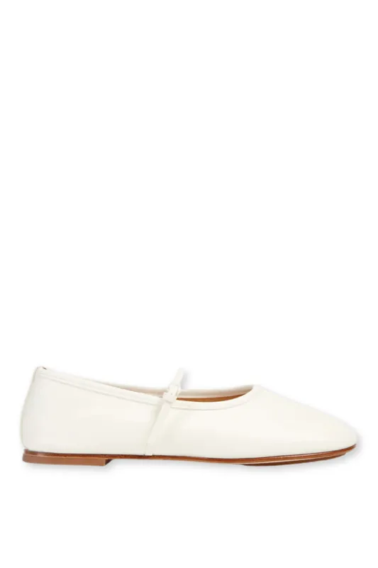 Balla Strap Flat | Chalk - Dear Frances