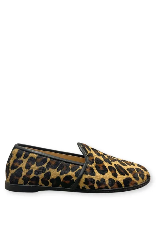 Cigar Loafer | Leopard - Dear Frances