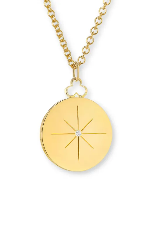 North Star Locket | Medium - Devon Woodhill