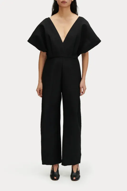 Arco Jumpsuit | Black - Rachel Comey