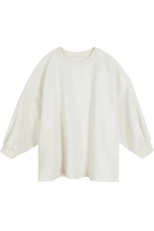Fond Sweatshirt | Dirty White - Rachel Comey