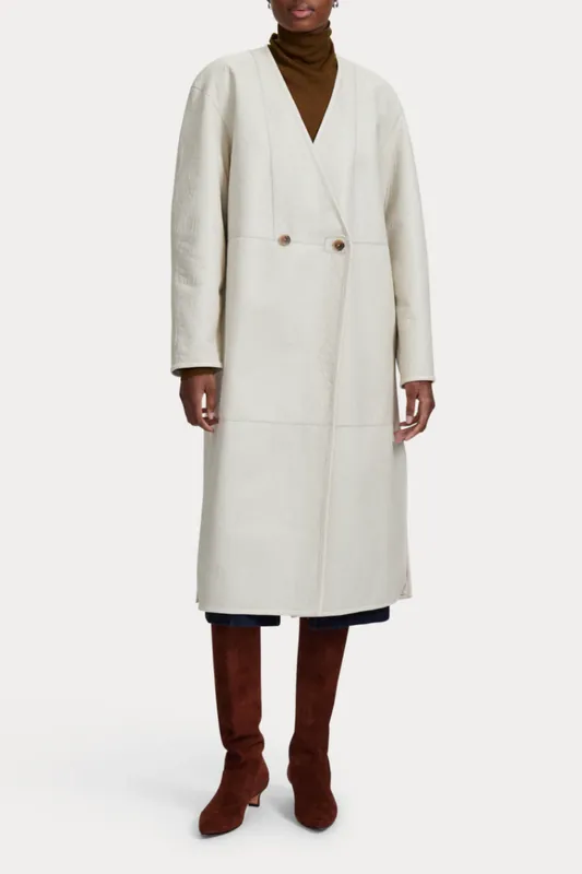 Vanelli Coat | Ivory - Rachel Comey