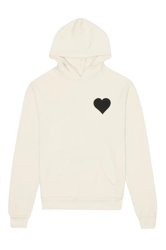 Heart Hoodie | Vintage White - SPRWMN