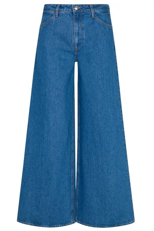 Coco Wide Leg Jeans | Classic Blue - SPRWMN