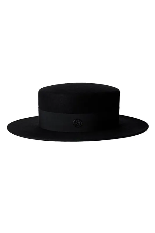 Kiki Felt Hat | Black - Maison Michel