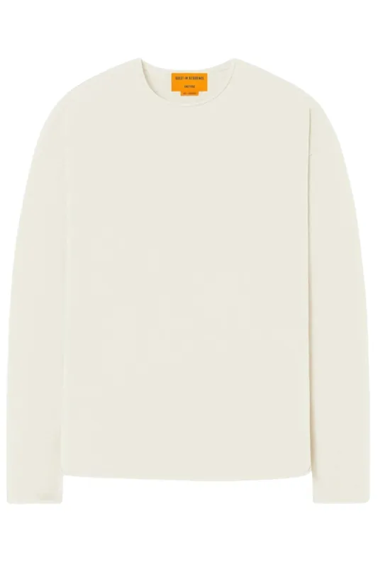 Oversized Crew Sweater | Cream - Guest in Residence