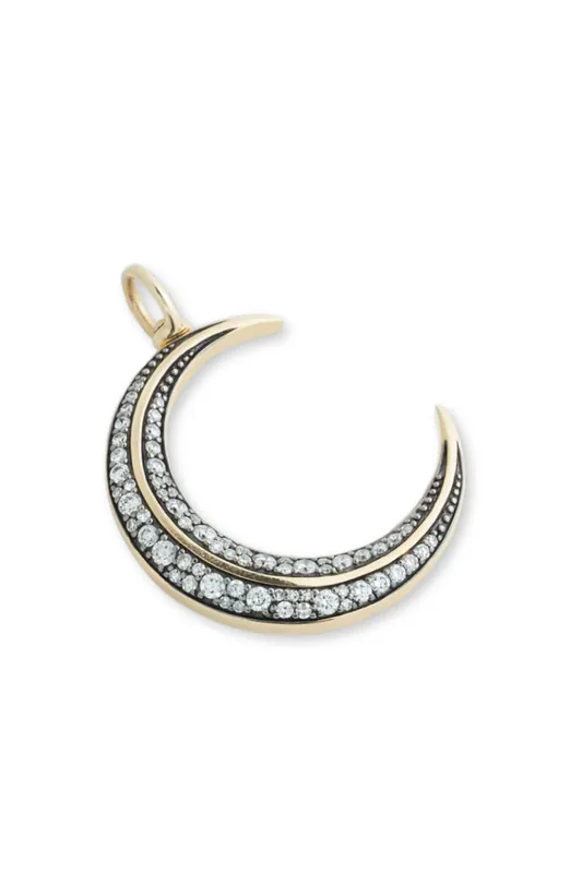 Crescent Moon Pendant - Lucy Delius