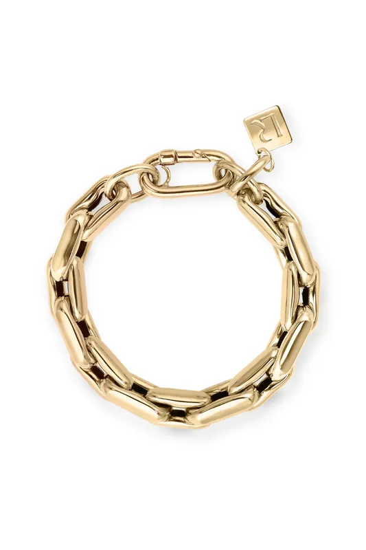Lauren Small Links Bracelet | Yellow Gold - Lauren Rubinski
