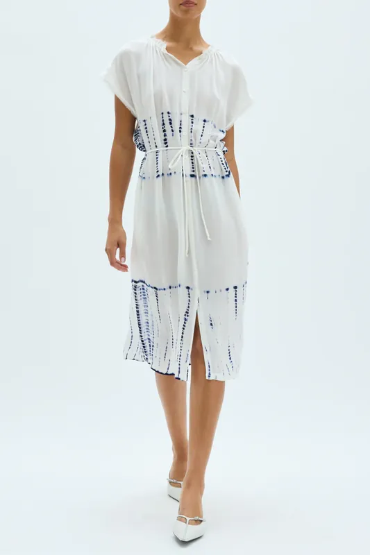 Marceline Dress | Washed White - Raquel Allegra