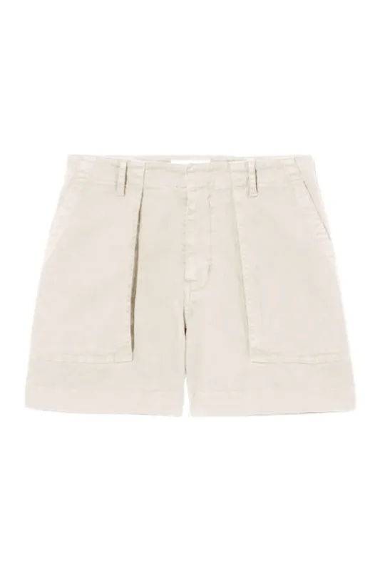 Utility Short | Stone - Nili Lotan