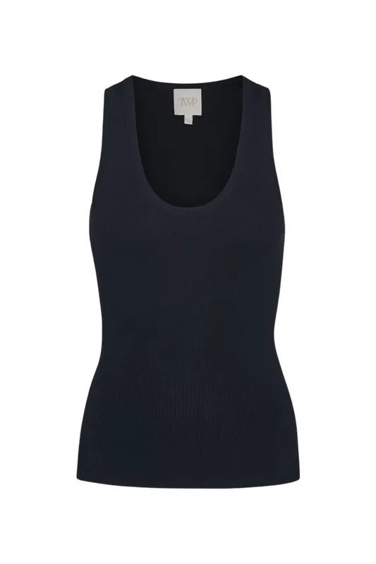 Knit Tank | Midnight - TWP