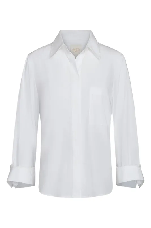 Boyfriend Shirt | White - TWP