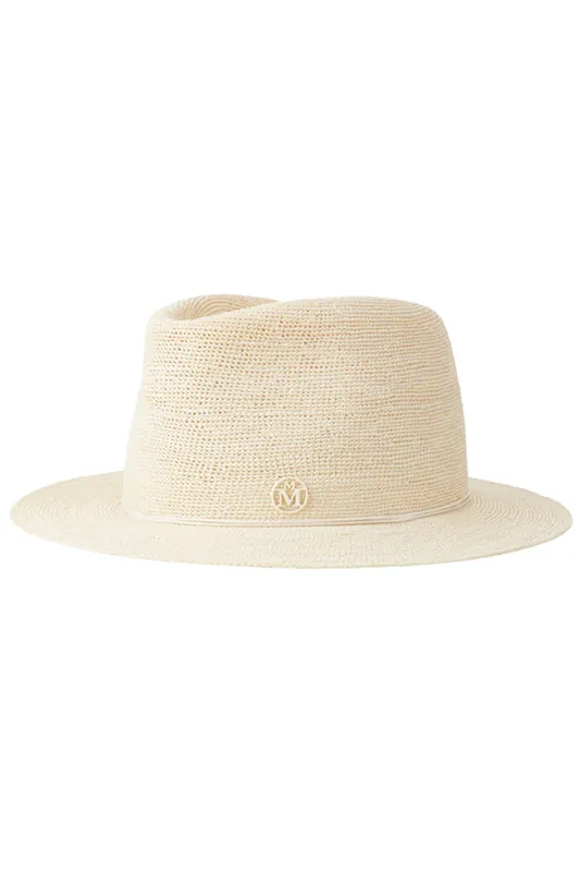 Andre Soft Fino Crochet Hat | Natural - Maison Michel