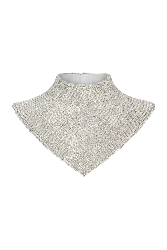 Diamonds are a... Crystal Collar | Crystal/Ivory - TWP