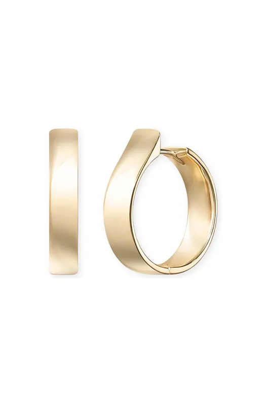 Honey Hoops Medium | All Gold - Melissa Kaye