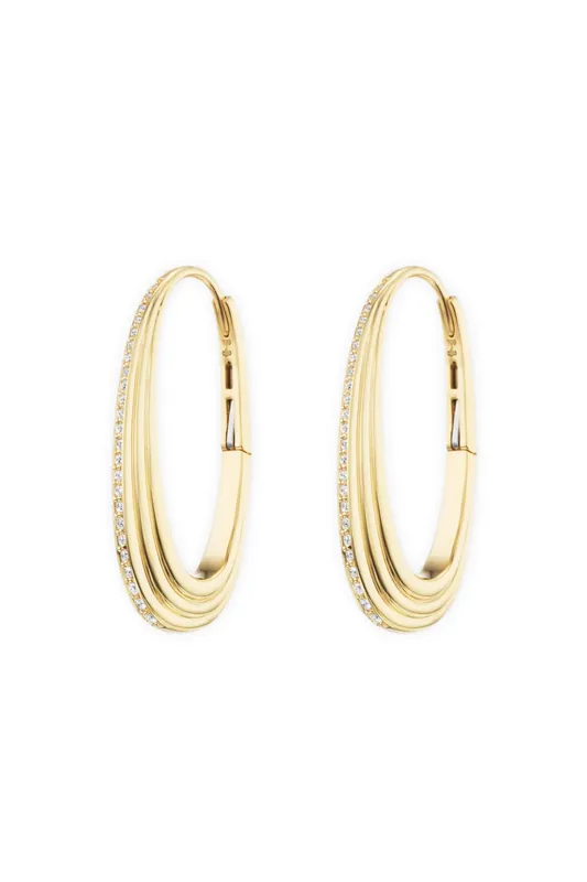 Mini Ziggy Hoop Earrings - Sorellina
