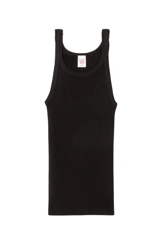 Ribbed Tank | Black - Re/Done