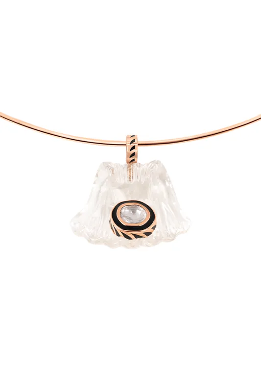 Crystal Classic Capri Shell | Polki Diamond - Dezso by Sara Beltran