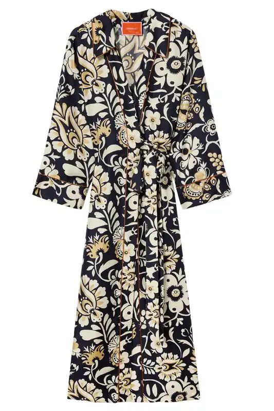 Midnight Dress | Selva Blue - La DoubleJ