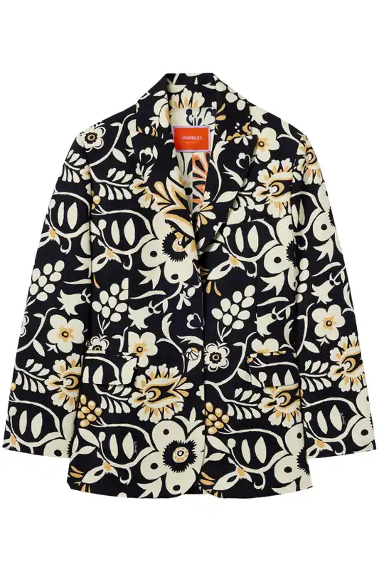 Jones Jacket | Selva Blue - La DoubleJ