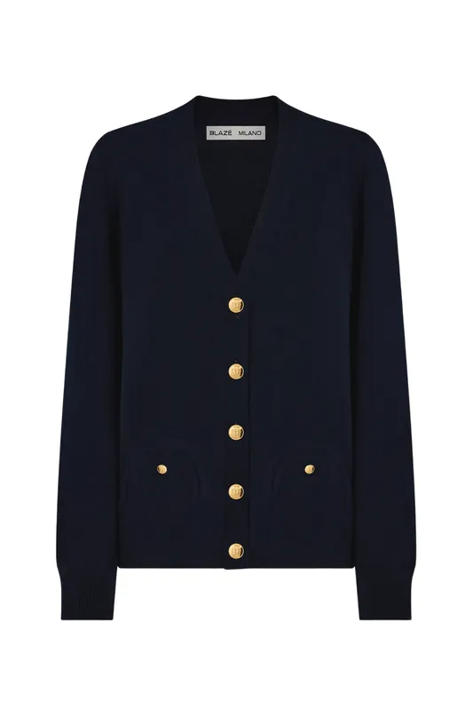 Highland Cardigan | Marino - BLAZÉ MILANO