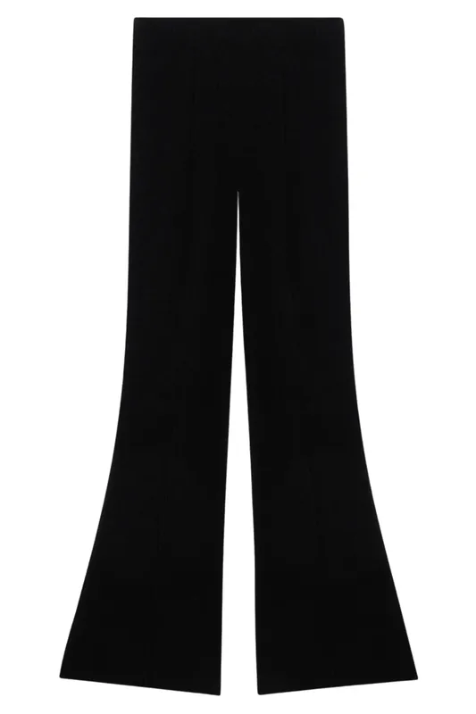 Boucle Flare Pant | Black - Guest in Residence