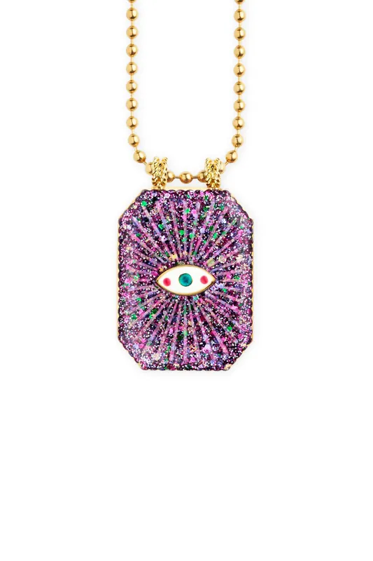 Raiz'in Small Scapular | Purple Glitter - Marie Lichtenberg