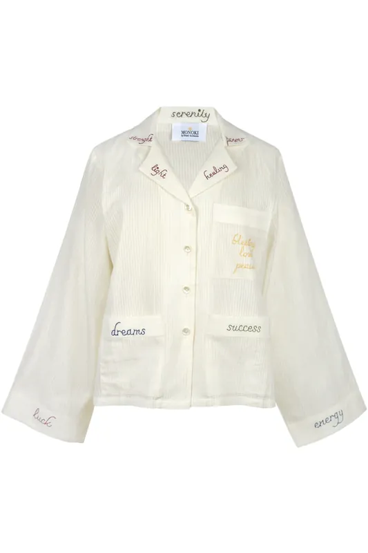 Compassion Shirt | Off White - Monoki
