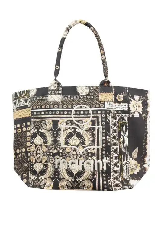 Small Yenky Bandana Bag | Black - Isabel Marant