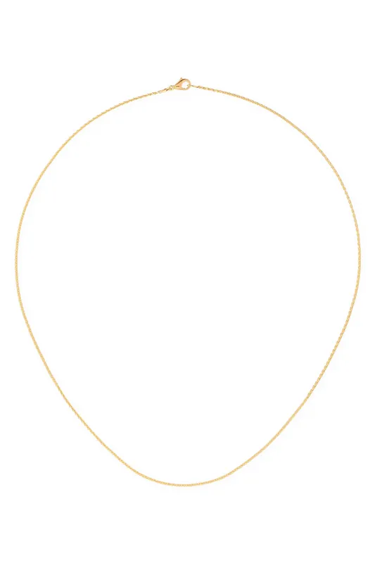 Spiga Chain | Yellow Gold 44cm - Marie Lichtenberg