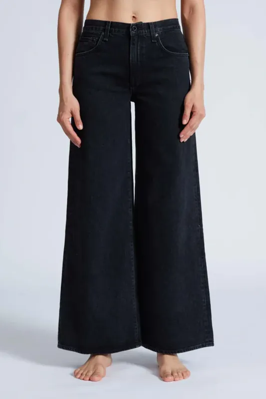 Atomic Wide Leg Jean | Stone - ASKK NY