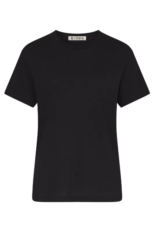 Short Sleeve Boyfriend T-Shirt | Black