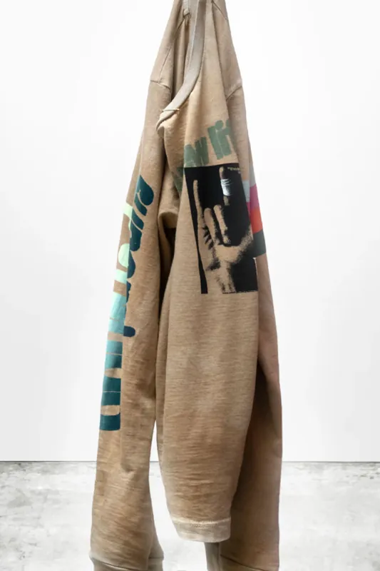 Supershop igottanewlife Homage Long Sleeve Tee | Goldendirt Powder - Freecity