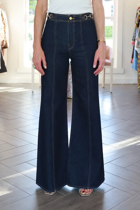 The Delphine High Rise Jean | Tigris - Ulla Johnson