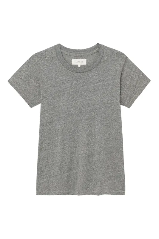 The Slim Tee | Heather Grey - The Great.