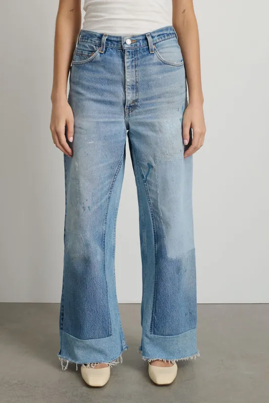 Vintage Reworked Culotte | Vintage Indigo - B Sides