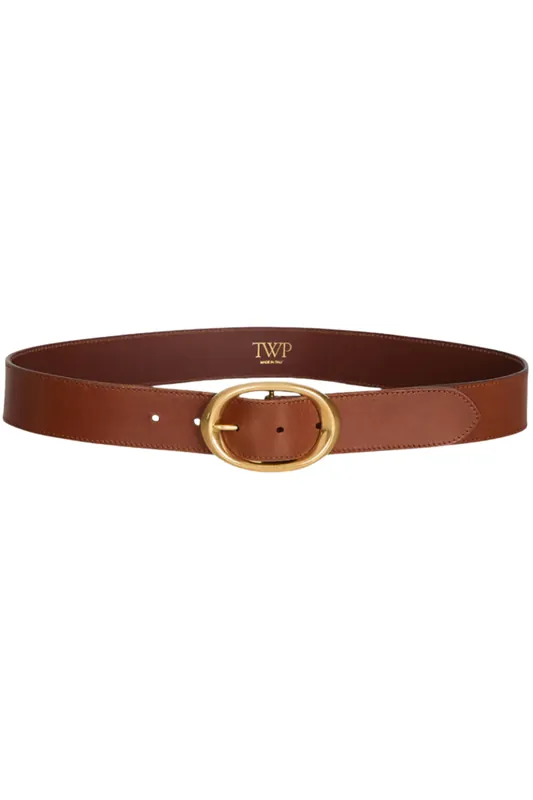 Wide Belt | Cognac - TWP