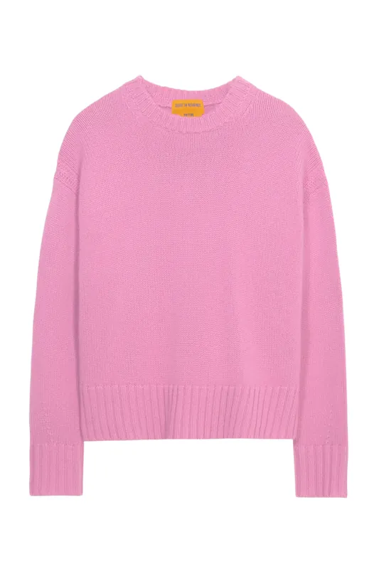 Cozy Crew Sweater | Rose - Guest in Residence